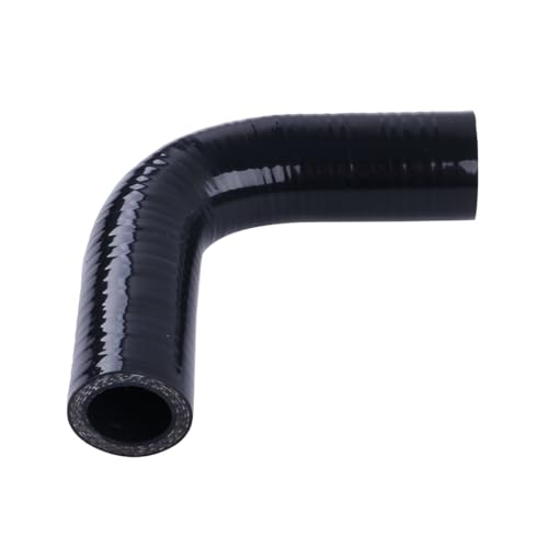 1" ID 90 Degree Elbow Silicone Coupler Reinforced Hose,4-Ply Turbo/Intercooler/Intake Piping Industrial Hydraulic (25mm) - size: 1 Inch