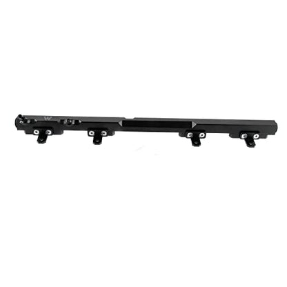 ALLOYWORKS Billet Aluminum Fuel Rail Fit Fit 1997-2001 Jeep Cherokee XJ Wrangler, Black