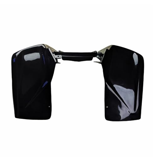 RedCap ATV Front & Rear Fender Body Kit for 150cc 250cc Kazuma Dingo Lacoste Panda Compatible with Suzuki LT80 Kawasaki KFX80 Kazuma RedCat Roketa SunL TaoTao Coolster Baja Chinese ATV Quad (Black) - color: Black