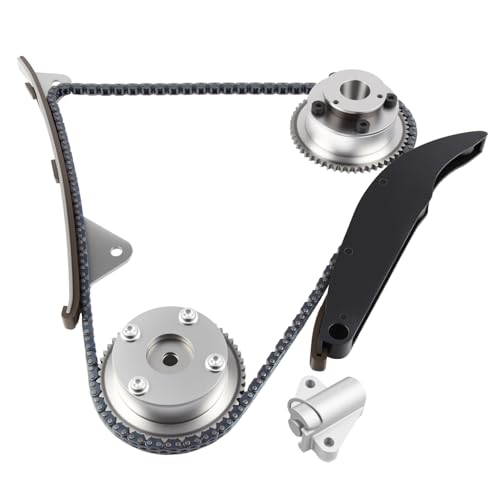Autoexact 24321-2E010 Timing Chain Kit w/Intake & Exhaust VVT Gear Sprocket Tensioner Guide Compatible with 1.8L 2014 2015 2016 Hyundai Elantra L4 DOHC 24370-2E010 24350-2E011 - size: Fit for 2014-2016 Hyundai - 1.8L