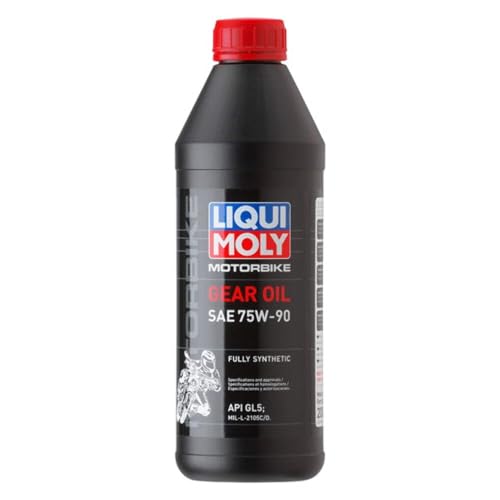 Liqui Moly 1L 75W-90 Synthetic Gear Oil for High-load Transmissions, 0.1 pounds