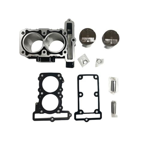 62mm 300cc Cylinder Piston Gasket Top End Rebuild Kit Replacement for Kawasaki NINJA 300 Versys-X 300 2013-2024 Motorcycle Engine Parts Replace# 11061-0790, 11004-0734