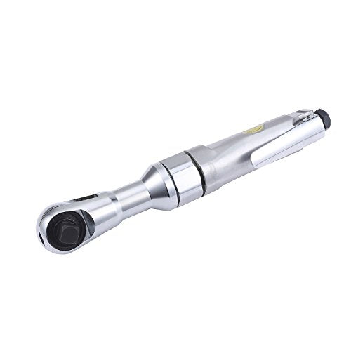 Air Ratchet Wrench 1/2 Inch Pneumatic Air Wrench Drive Impact Spanner Heavy Duty Torque Drive (chrome) - size: 1/2 inch chrome