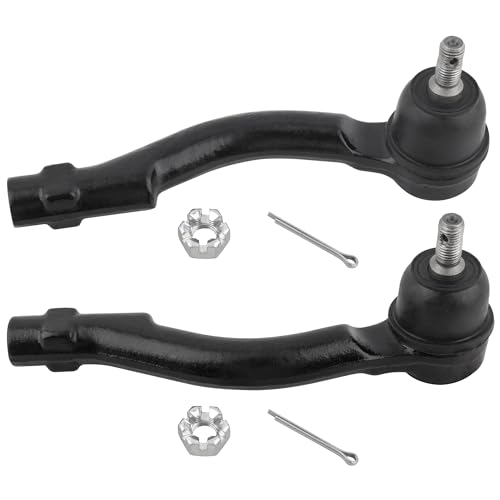 ES800036 ES800056 Front Outer Tie Rod Ends Left & Right for Kia Sportage 2005 2006 2007 2008 2009 2010 Hyundai Tucson 2005-2009, Pack of 2