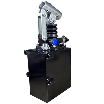 Hydraulics Single Acting Hydraulic Hand Pump with 2 QTs Tank 4350 PSI,45 cc Single Acting Hydraulic Pump – Portable Hydraulic Power for System Testing, Emergencies
