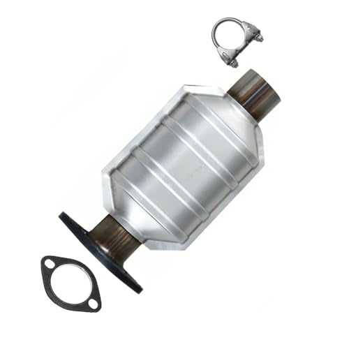 Exhaust Rear Catalytic Compatible for 2009-2012 Chevy Malibu 3.6L | EPA-Approved | Stainless Steel | Northeastern Exhaust | Free Gasket and Clamp Included | - color: Rear Catalytic