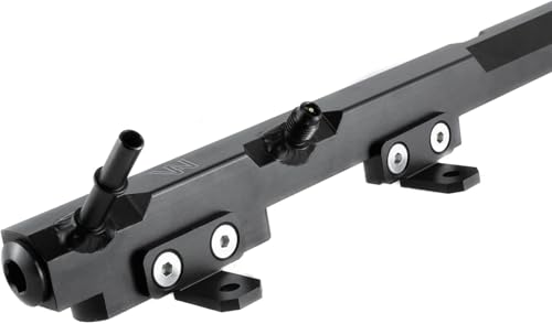 Billet Aluminum Fuel Rail for 1997-2001 Jeep Wrangler TJ/Cherokee XJ 4.0L Aluminum Billet Fuel Rail