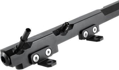 Billet Aluminum Fuel Rail for 1997-2001 Jeep Wrangler TJ/Cherokee XJ 4.0L Aluminum Billet Fuel Rail