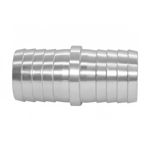 YSIL 1" Hose Barb Splice Coupler Radiator Repair Mend Fitting Adapter - size: 1" to 1"