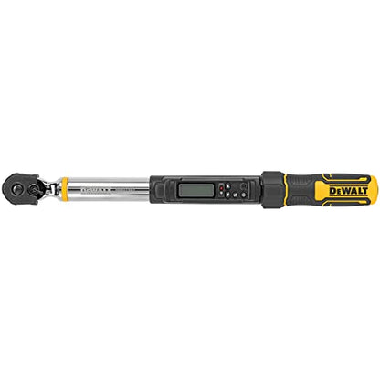 DEWALT Digital Torque Wrench, 3/8 inch Drive, 20-100 FT-LB, with Storage Case (DWMT17061) - style: 3/8" Digital
