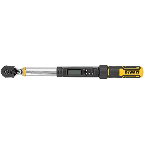 DEWALT Digital Torque Wrench, 3/8 inch Drive, 20-100 FT-LB, with Storage Case (DWMT17061) - style: 3/8" Digital