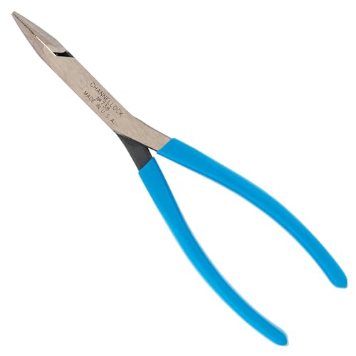 Long Reach Pliers, Needle Nose, High Carbon Steel, 8 in - style: Needle Nose