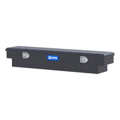 UWS EC10893 59-Inch Matte Black Heavy-Wall Aluminum UTV Tool Box, RigidCore Lid