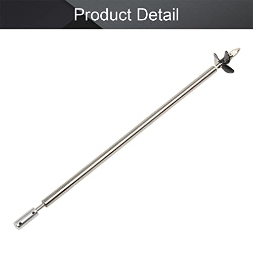 Fielect Drive Shaft w Propeller and Universal Joint for RC Boat, L300mm Shaft, L250mm Sleeve, D36mm Propeller, Fit for 3.17mm Motor Shaft - color: 3.17mm 30cm 25cm