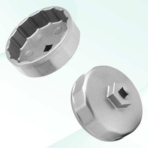 Oil Filter Wrench, Heavy Duty 74mm 14 Flutes Oil Filter Cap Wrenches Removal Tool Compatible with Mercedes Benz, Audi, VW, Porsche, Audi, Mazda, Sprinter Select Mobil1, Bosch, Mahle