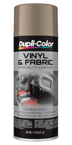 Dupli-Color Vinyl & Fabric Spray, Medium Beige, 11 oz - color: Medium Beige, size: 11 Ounce (Pack of 1)