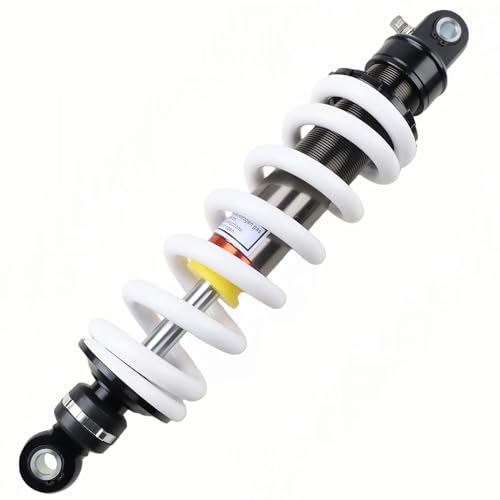340mm (13.4") Universal Rear Shock Absorber, Adjustable Rebound & Preload Suspension 12mm HeavyDuty Spring for 70cc 90cc 110cc 125cc 150cc 250cc Dirt Bike Pit Bike Motorcycle ATV Quad