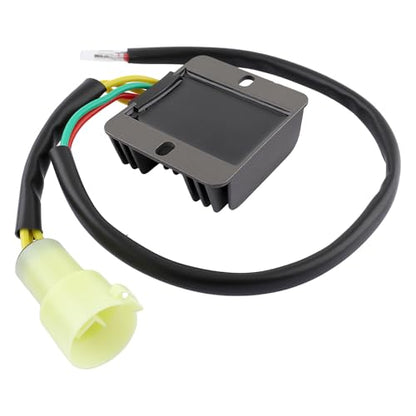 31600-HC5-970 Voltage Regulator Rectifier Fit for Honda TRX300 Fourtrax 300 TRX300FW 4x4 1988-2008 with Starter Solenoid Relay Ignition Coil Spark Plug