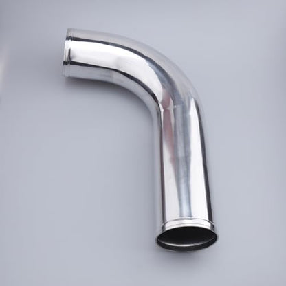 AC PERFORMANCE 3" 90° Aluminum Intercooler Air Intake Tube L-Bend Elbow - size: OD 3" (76mm)