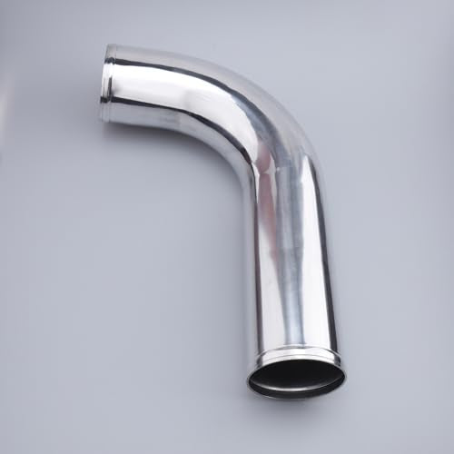 AC PERFORMANCE 3" 90° Aluminum Intercooler Air Intake Tube L-Bend Elbow - size: OD 3" (76mm)