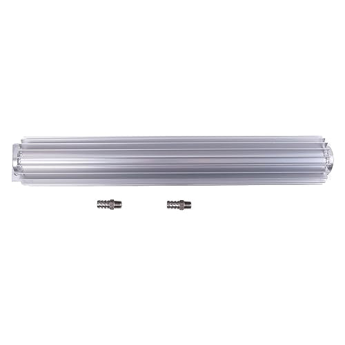 18" Universal Finned Aluminum Dual Pass Transmission Trans Oil Cooler