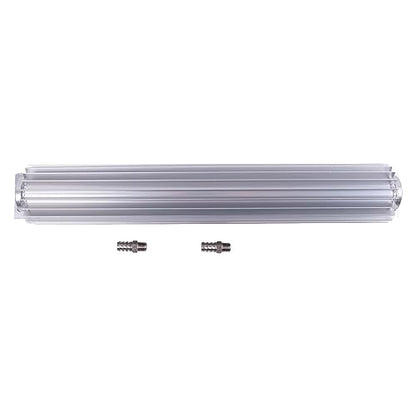 18" Universal Finned Aluminum Dual Pass Transmission Trans Oil Cooler