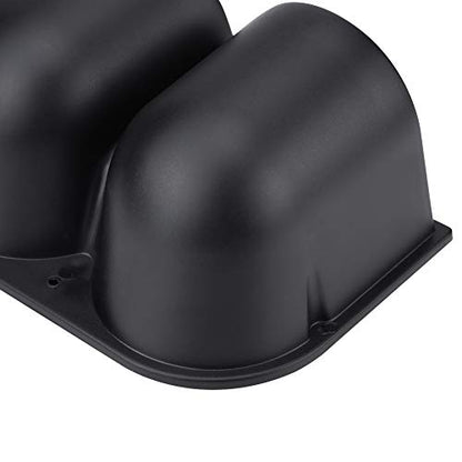Universal 52mm Triple Gauge Pod Mount Holder, 3 Hole Meter Pod for 2 Inch Gauges, ABS Plastic Mount, Eye Display, Fits Car Truck Boat Motorcycle