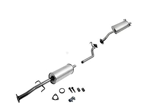 Muffler Exhaust System Tail Pipe Resonator, built in USA or Mexico Replacement Parts For Honda CR-V CRV 2.4L 2007 2008 2009