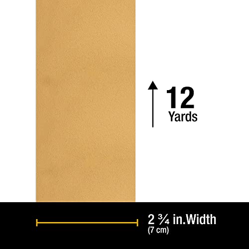 Dura-Gold 180 Grit Gold Longboard Sandpaper, Continuous Roll, Hook & Loop - size: 180-Grit