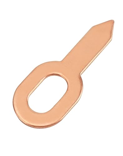 QWORK Dent Puller Rings, 100 Pcs Dent Pulling Straight Washer, Metal Shrink Repair Tool for Panel Welder Spot Welding Machine Consumables