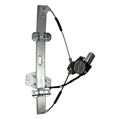 TRQ Front Left Power Window Regulator & Motor Assembly Drivers Side - style: WRA51124