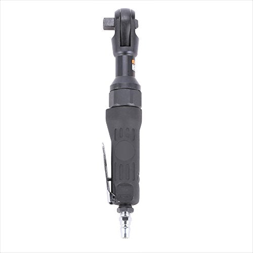 Air Ratchet Wrench 3/8 Inch Pneumatic Ratchet Wrench Drive Tool Heavy Duty Air Wrench Black - size: 3/8''