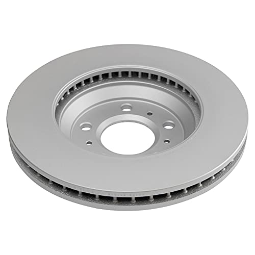 TRQ Front and Rear Brake Rotor Set G Coated - style: BRA15437