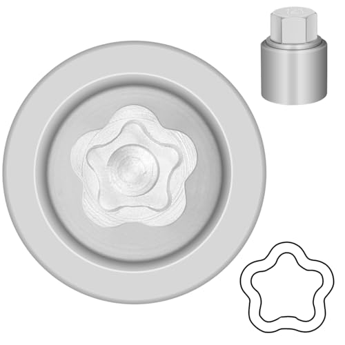 121 Wheel Locking Nut Key for Nissan Infiniti, ID 21mm Lug Socket - size: socket 121