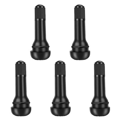 Riseuvo TR414 Tubeless Rubber Snap-in Tire Valve Stems, 5Pcs