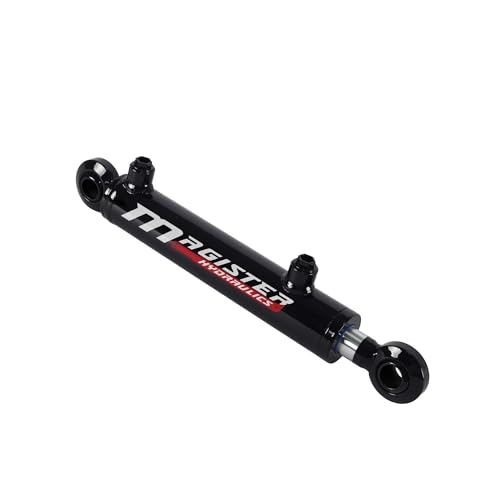 Swivel Ball Welded Hydraulic Cylinder - 1.5" Bore × 8" Stroke × 1" Rod Swivel Eye Hydraulic Ram - Double Acting Hydraulic Piston 3000 PSI - color: 1.5" Bore, size: 8" Stroke
