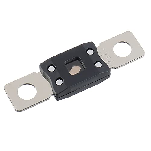 BOJACK MEGA/AMG High Current Fuse Bolt-on Fuse 175A Amp for Cars, Trucks, Construction Vehicles, Buses, Caravans (Pack of 2 ANM Fuses 175A) - style: 175 A