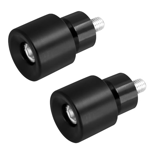 Engine Guard Crash Bar Decorative Wheel Fit for Harley Models - color: Black Wheel/Black Base