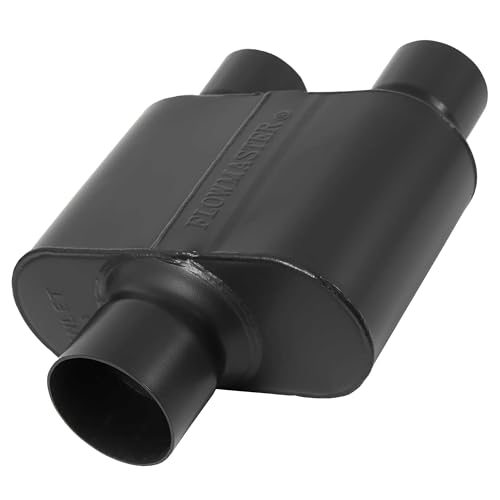 Flowmaster Super 10 Series Muffler – 3.00" Center In / 2.50" Dual Out - color: Center In / Dual Out