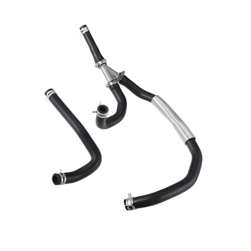 Motoforti Engine Heater Hose Assembly No.5058551AE HVAC Inlet and Outlet Heater Hose for Dodge Journey 2009-2010 Rubber Black Long-lasting