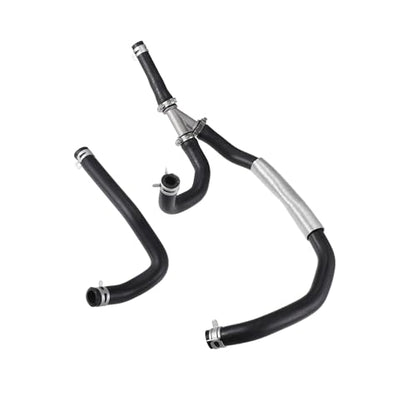 Motoforti Engine Heater Hose Assembly No.5058551AE HVAC Inlet and Outlet Heater Hose for Dodge Journey 2009-2010 Rubber Black Long-lasting