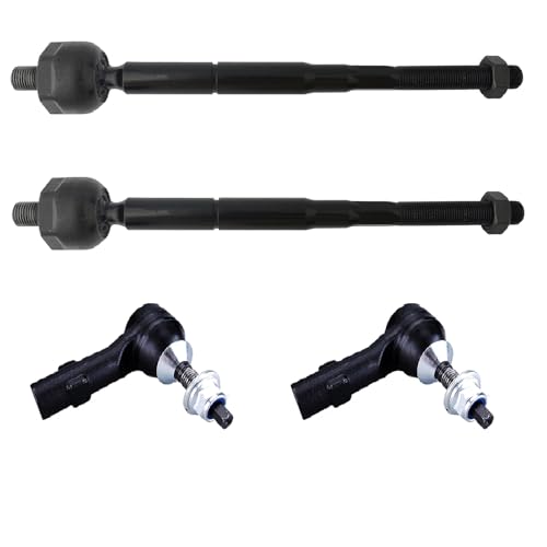 4PC Front Tie Rods for Ford Flex Taurus, for Lincoln MKS MKT 2010-2016 - size: 4p for taurus 10-16