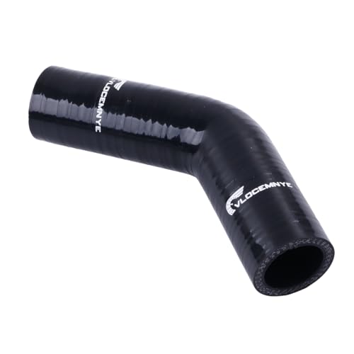 Silicone Reinforced Turbo/Intercooler/Intake Piping Coupler Industrial Hydraulic Hoses 4-Ply(5.4mm) (45 Degree ID 1 2/5 inch (35mm)) - style: 45 Degree ID 1 2/5 inch (35mm)