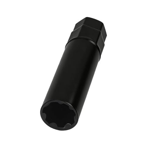 Large 7 Spline Car Lug Nut Socket, Automotive Wheel Lock Key Removal Tool for 21mm (13/16") and 22mm (7/8") Hex Socket Wrench, Vehicle Tuner Lug Nut Key Tool, Universal Fit - size: 7 Spline