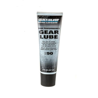 Quicksilver SAE 90 High Performance Gear Lube Tube, 8 oz - style: 8 fl oz