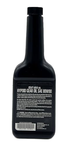Drive Shaft Gear Oil for Honda ATV Motorcycle 8oz SAE 80W-90 08208-0080 Genuine OEM