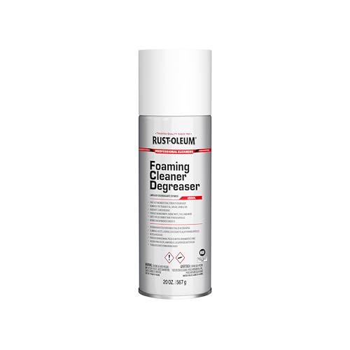 Rust-Oleum Professional Cleaners Foaming Cleaner Degreaser | 20oz Aerosol Can | Professional Strength - size: 20 Ounce (Pack of 1)