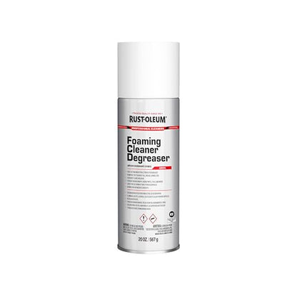 Rust-Oleum Professional Cleaners Foaming Cleaner Degreaser | 20oz Aerosol Can | Professional Strength - size: 20 Ounce (Pack of 1)