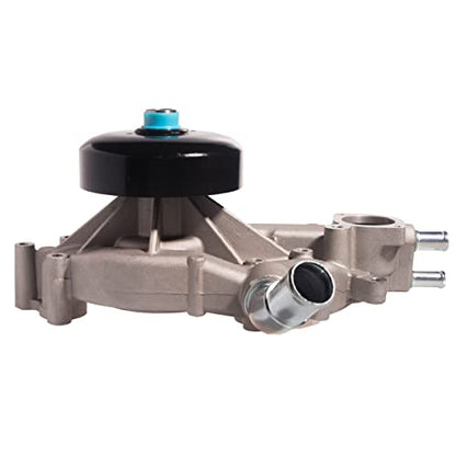 AUQDD AW5104 Water Pump Kit w/Gasket Fit For (Engine 4.8L/5.3L/6.0L) 04-06 Bu-ick Rainier 02-06 Cadillac Escalade Chevy Express Silverado Suburban 1500 Tahoe/GMC Envoy Savana Sierra 2500 Yukon - size: AW5104