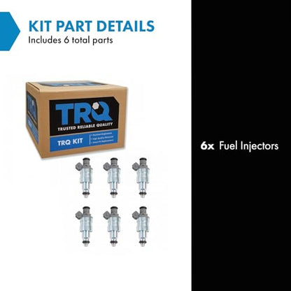 TRQ Fuel Injector Set - style: FIA60323